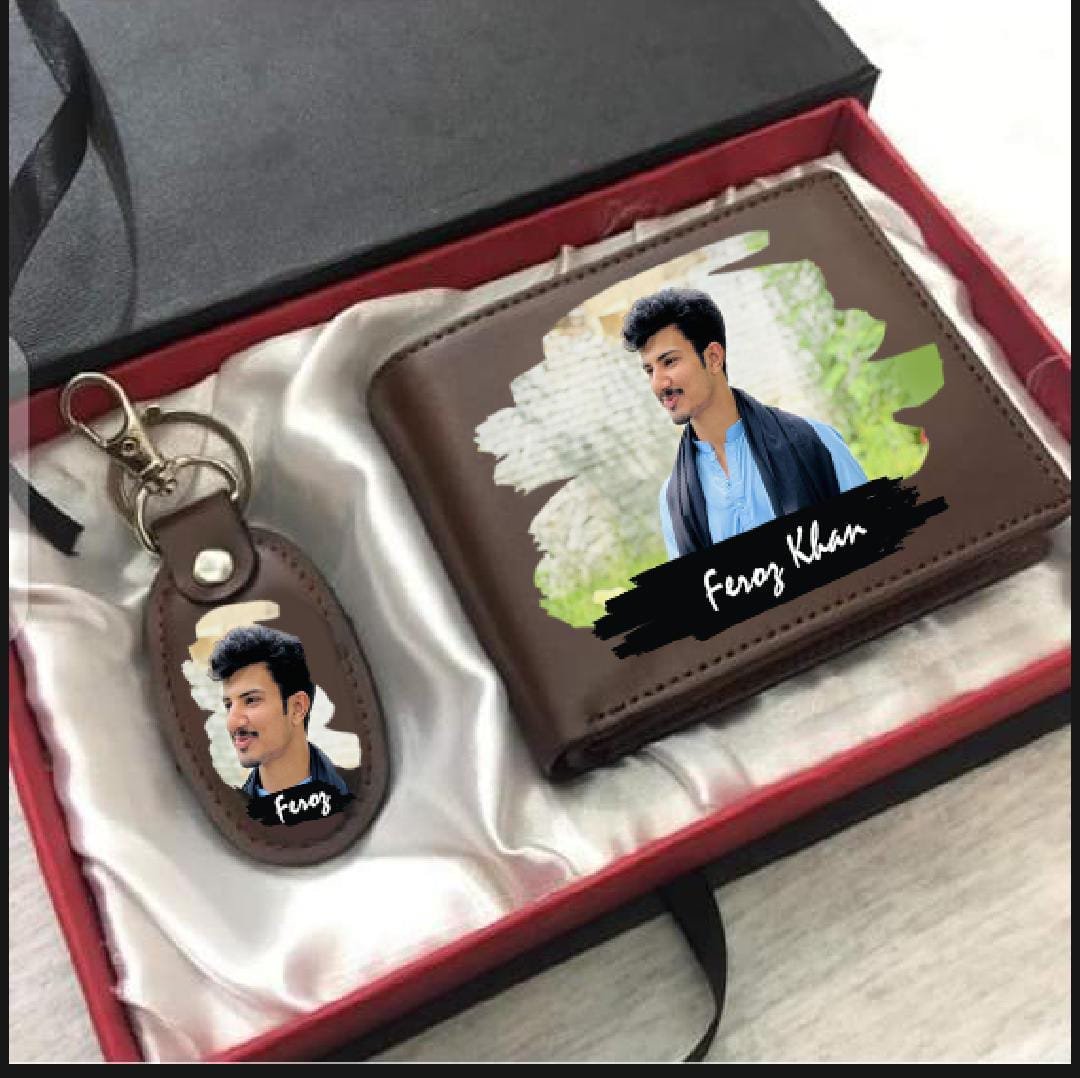 Customized Digital Printed Image On Wallet & KeyChain