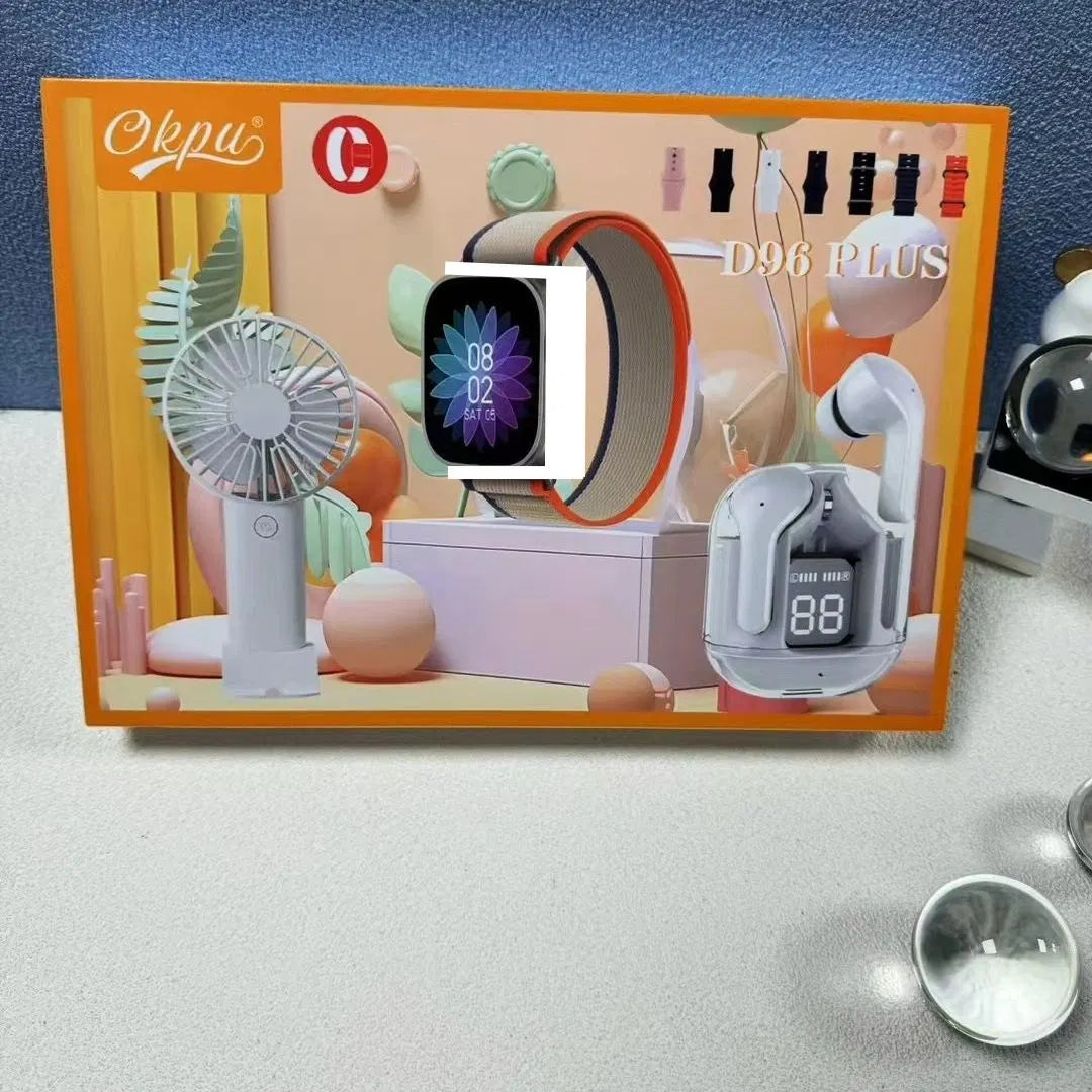 OKPU D96 Plus Watch – Complete Premium Combo Pack