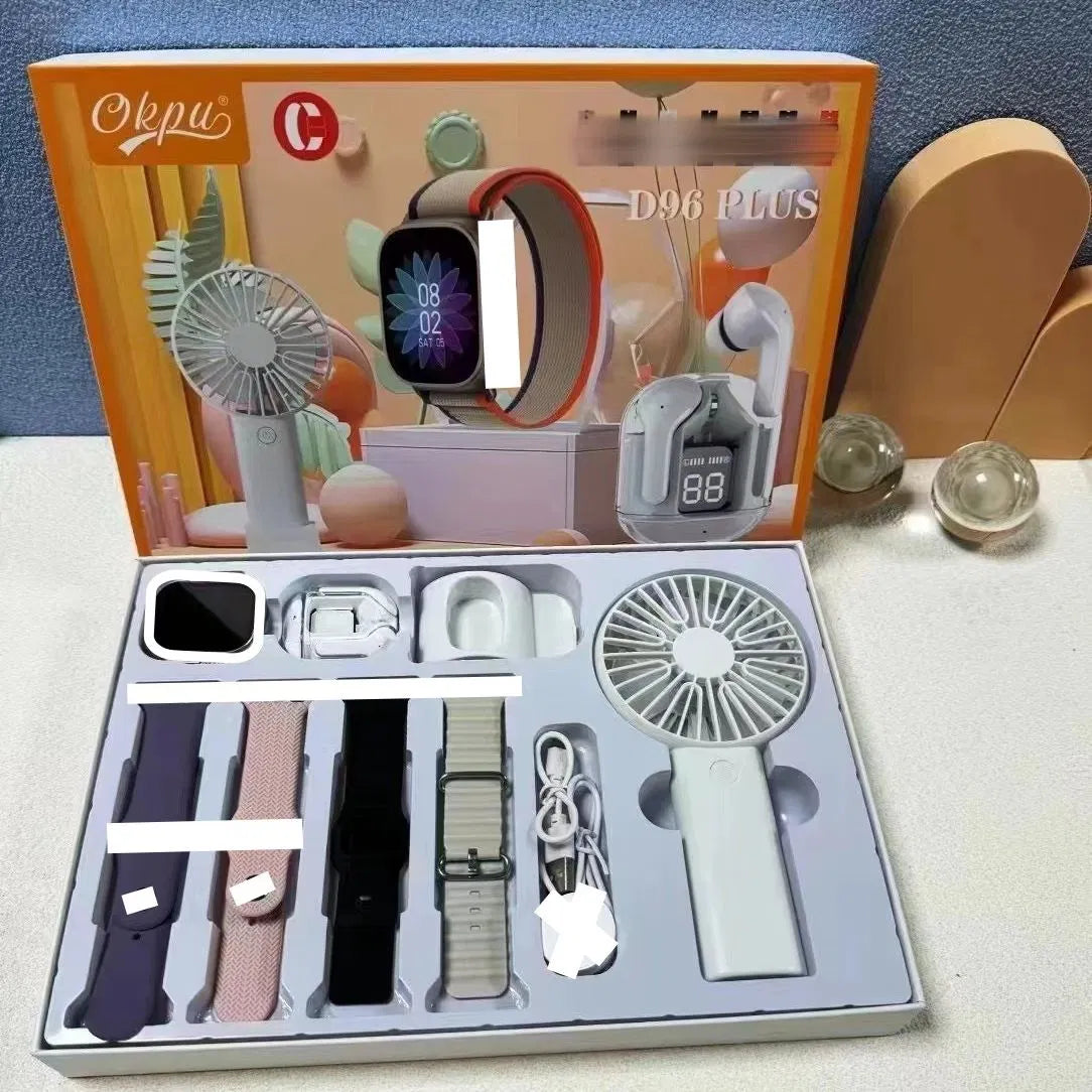 OKPU D96 Plus Watch – Complete Premium Combo Pack