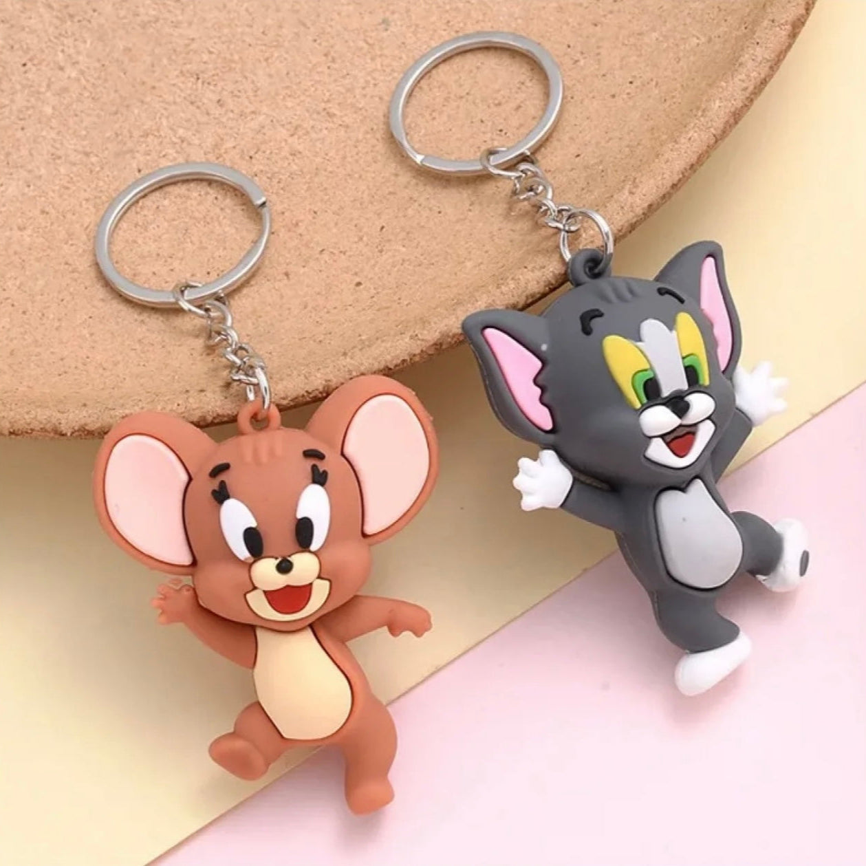 Tom & Jerry Keychain