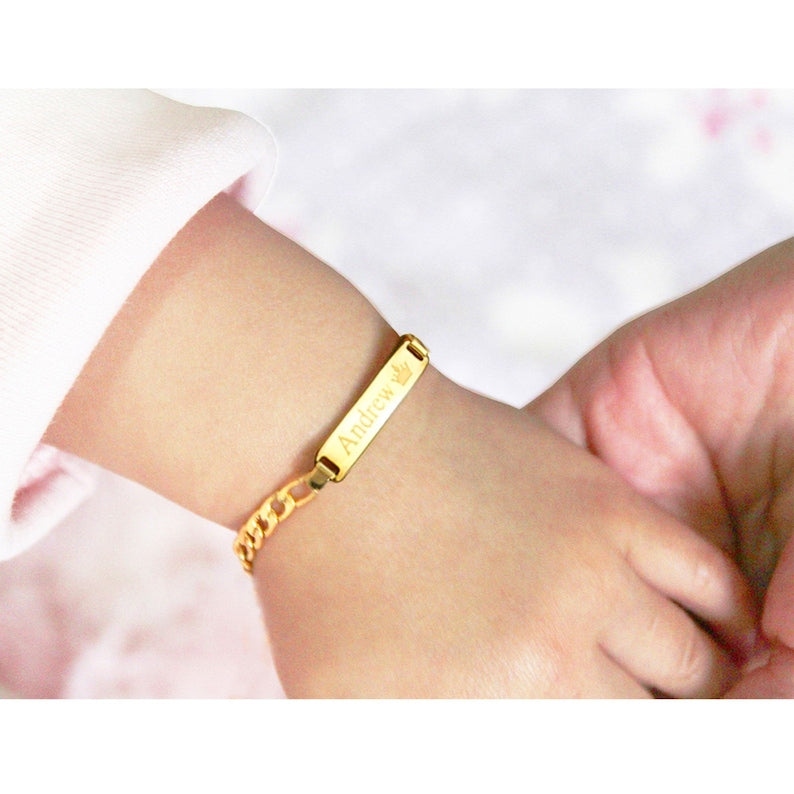 Costumize Baby Name Bracelet